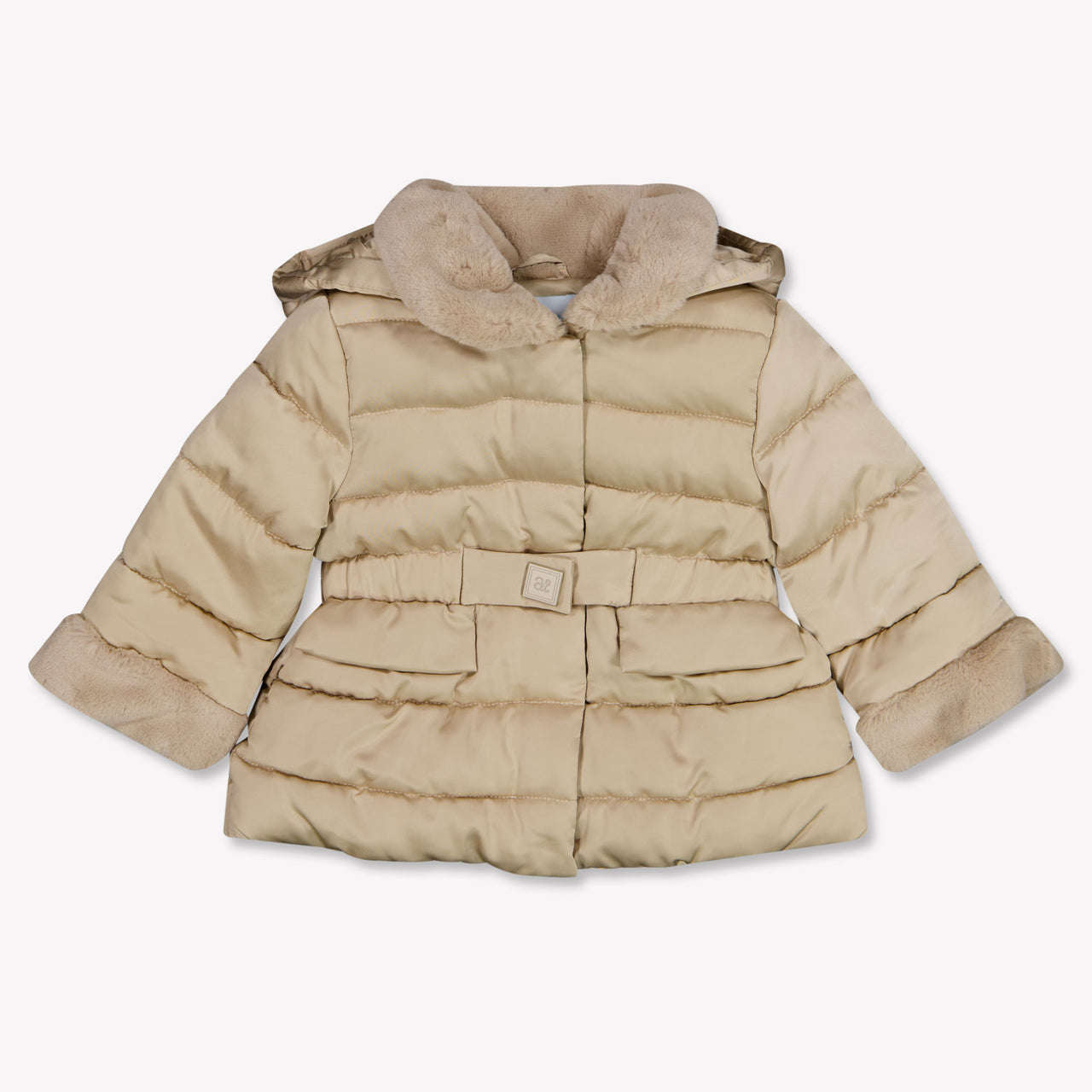 Abel & Lula Bébé Filles Manteaux d'hiver Beige