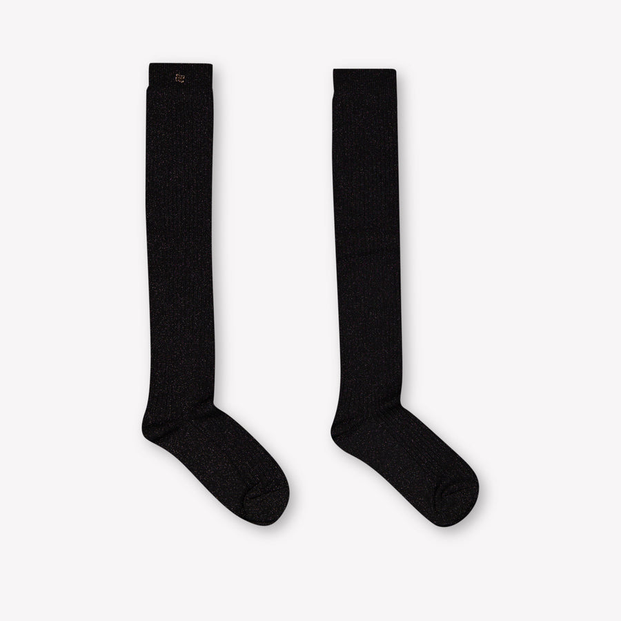 Abel & Lula Mädchen Socken in Schwarz