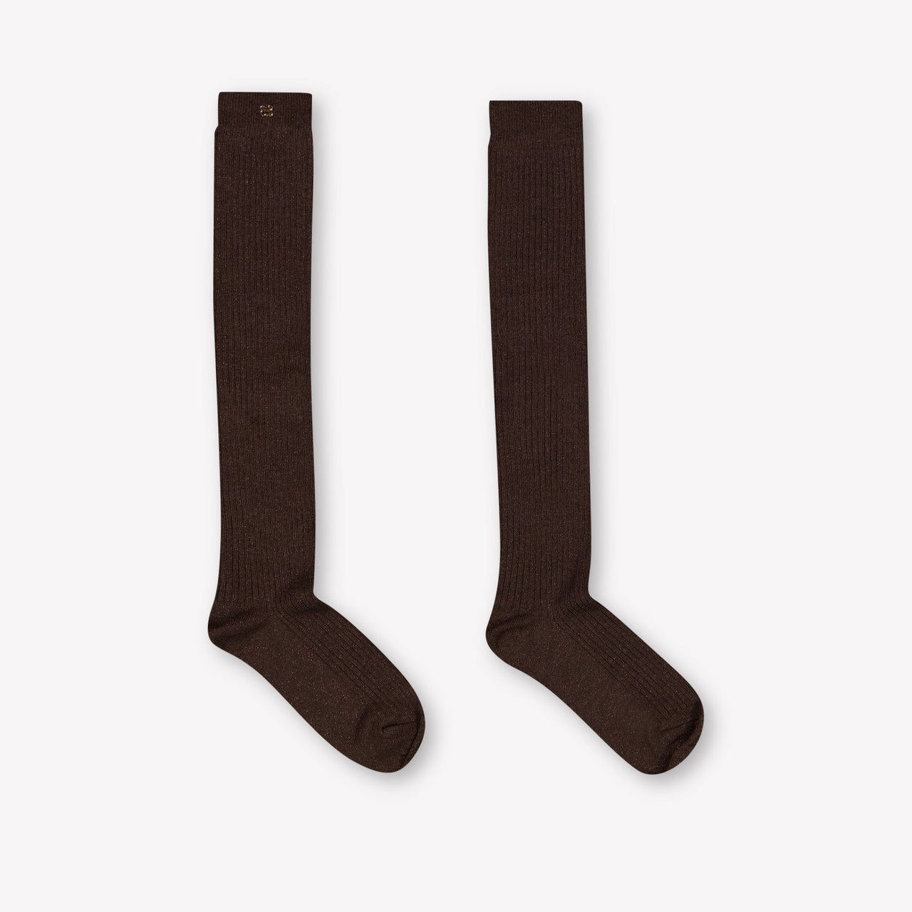 Abel & Lula Kinder Mädchen Socken im Dunkeln Braun