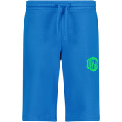 Shorts blu per ragazzi diesel