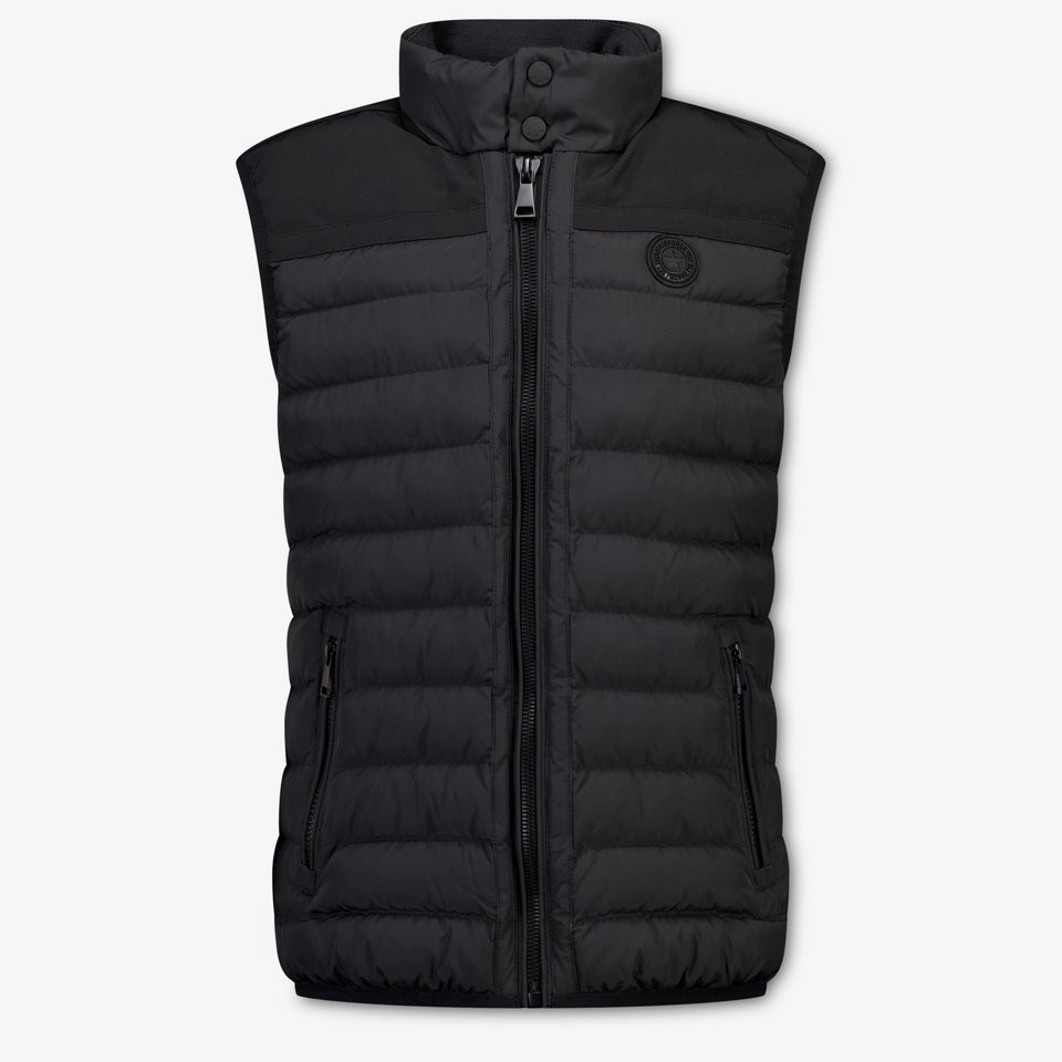 Airforce Kinder Jungen Bodywarmer In Schwarz