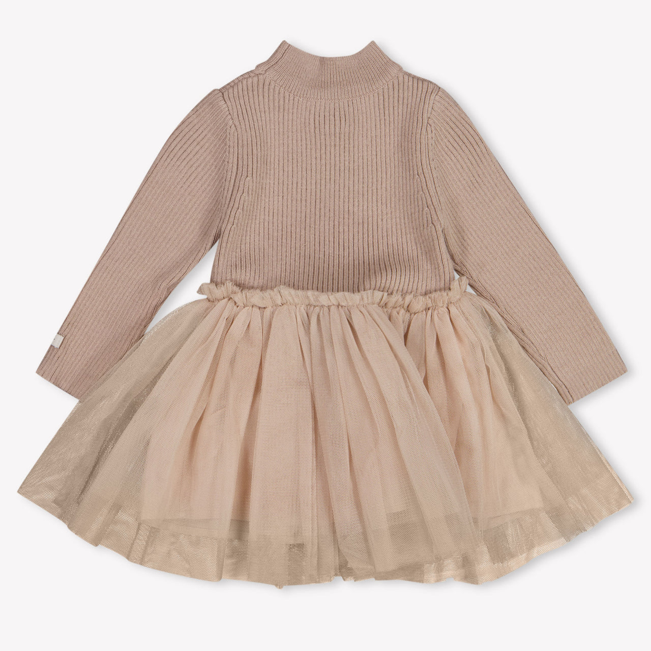 Donsje Amsterdam Lotus Baby Meisjes Jurk In Licht Roze