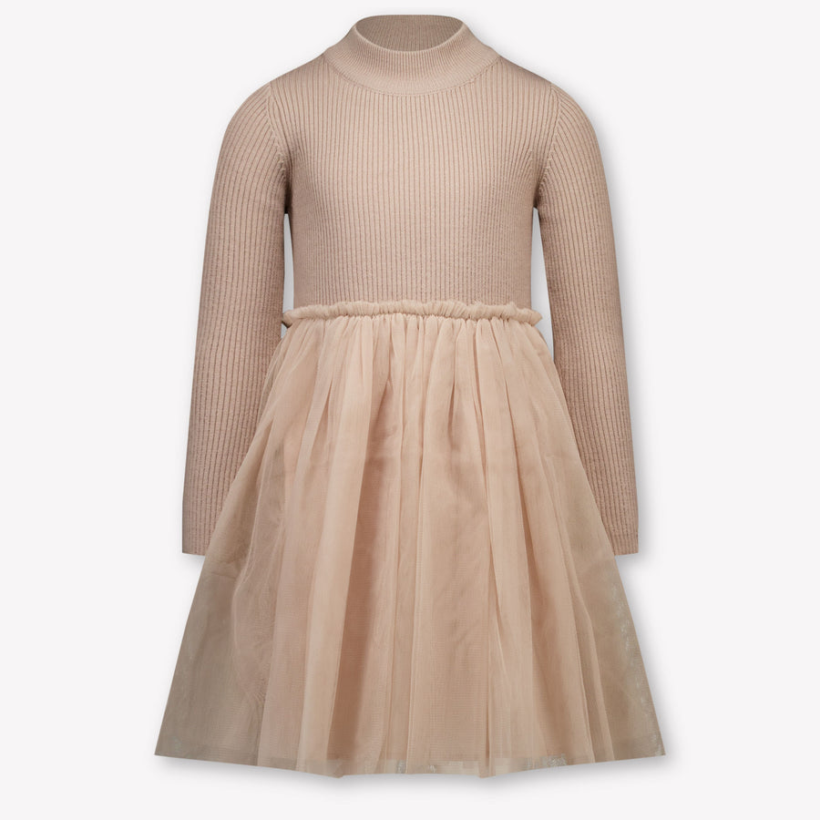 Donsje Amsterdam Lotus Kinder Mädchen Kleid In Altrosa