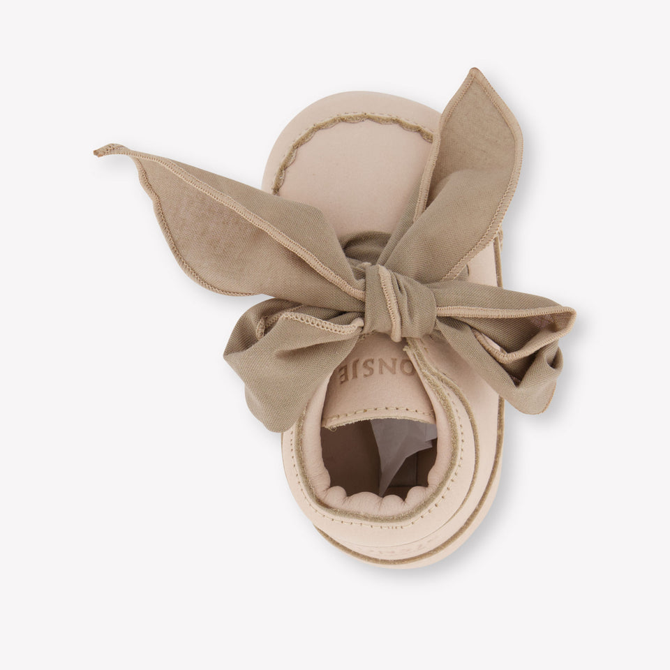 Donsje Amsterdam Bébé Filles Chaussures dans Rose Léger