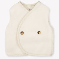 Donsje Amsterdam Monty Baby Unisex Gilets In Off White