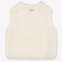 Donsje Amsterdam Monty Baby Unisex Gilets In Off White