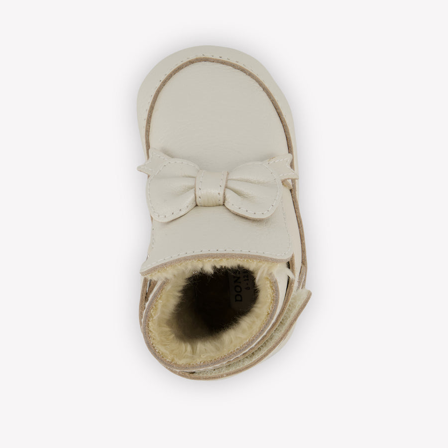 Donsje Amsterdam bebé cubow Chicas Zapatos en Blanco Roto