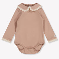 Donsje Amsterdam Dieta bebe Chicas mameluco en Rosa Antiguo
