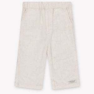 Donsje Amsterdam Dado bébé Filles Pantalon en blanc cassé
