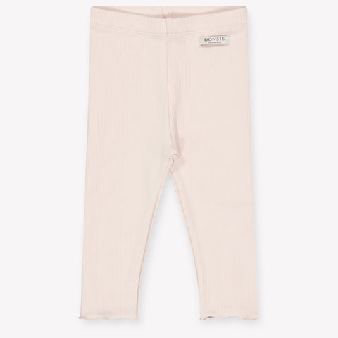 Donsje Amsterdam Joline Baby Ragazze Leggings dentro Rosa Chiaro