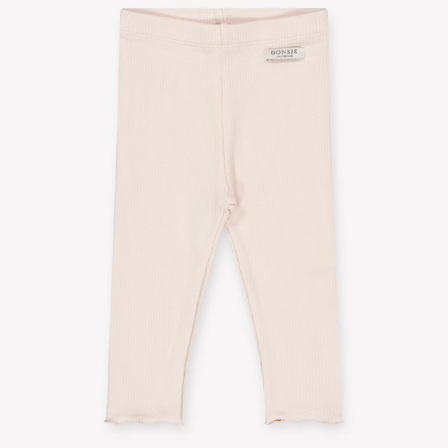 Donsje Amsterdam Joline Bébé Filles Leggings dans Rose Léger