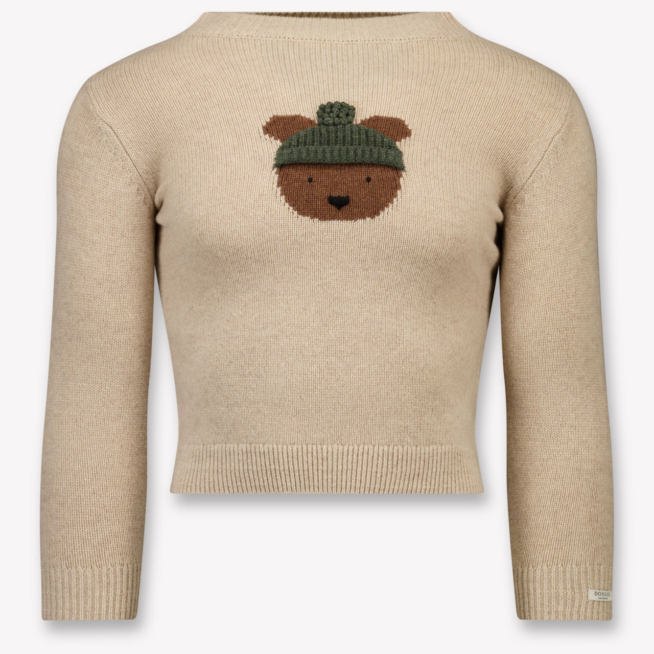 Donsje Amsterdam Kinder Jungen Pullover rein Beige