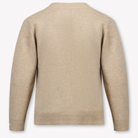Donsje Amsterdam Kids Boys Sweater In Beige