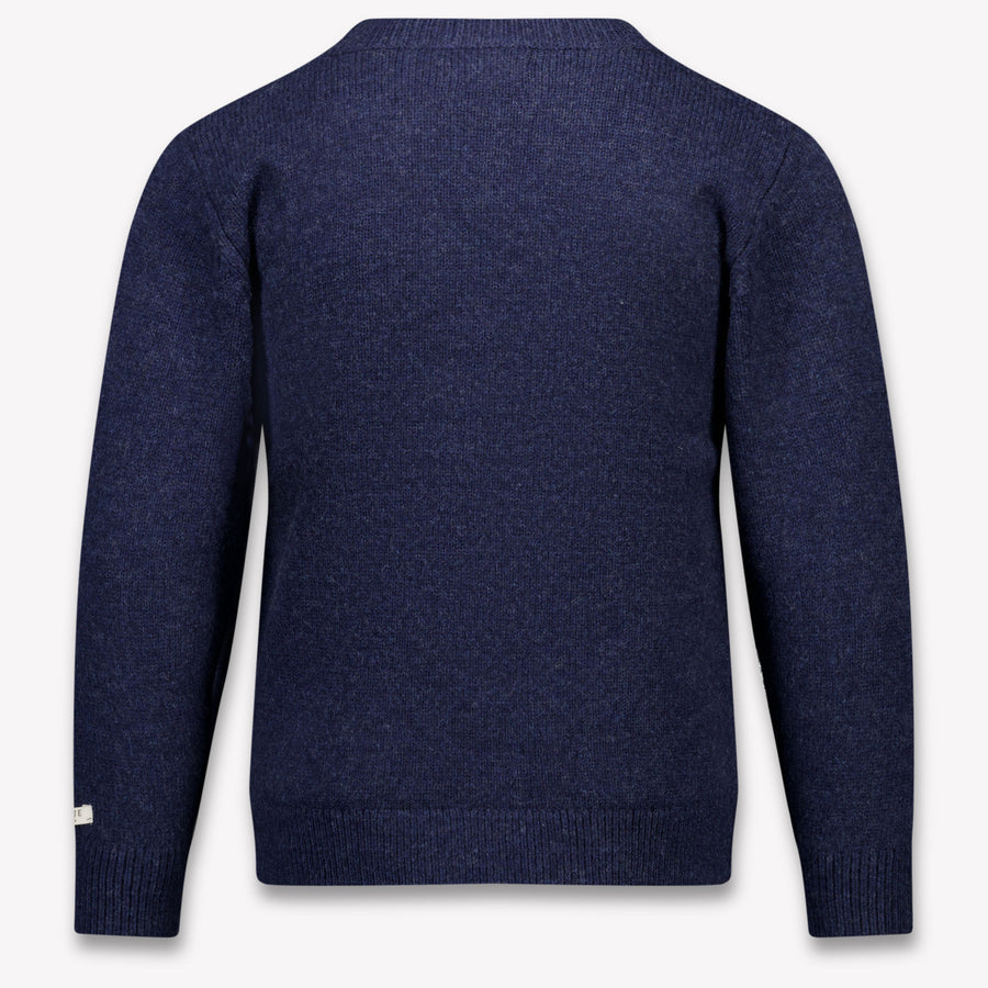 Donsje Amsterdam Denn Kids Boys Sweater In Navy