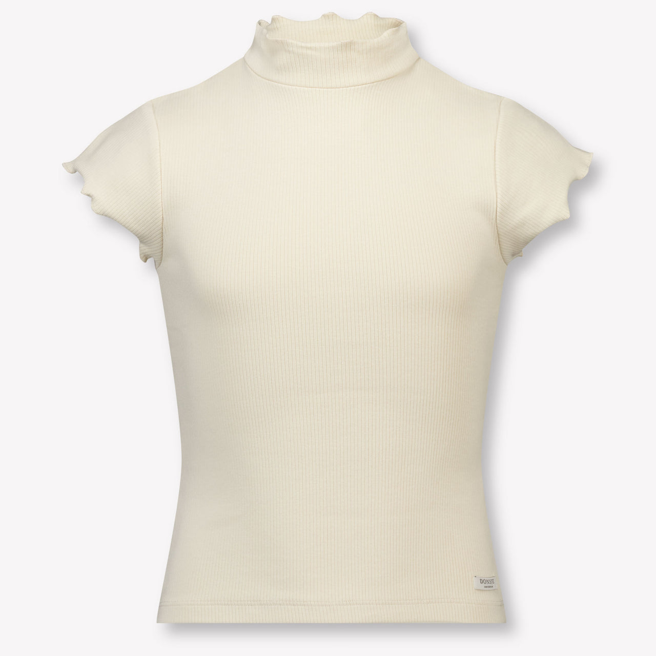 Donsje Amsterdam Aurora Kinder Ragazze Maglietta dentro Beige Chiaro