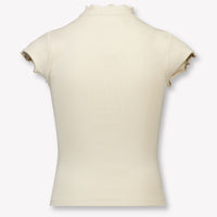 Donsje Amsterdam Aurora Kinder Ragazze Maglietta dentro Beige Chiaro