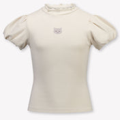 Donsje Amsterdam Nowien Kinder Mädchen T-Shirt In Grauweiß