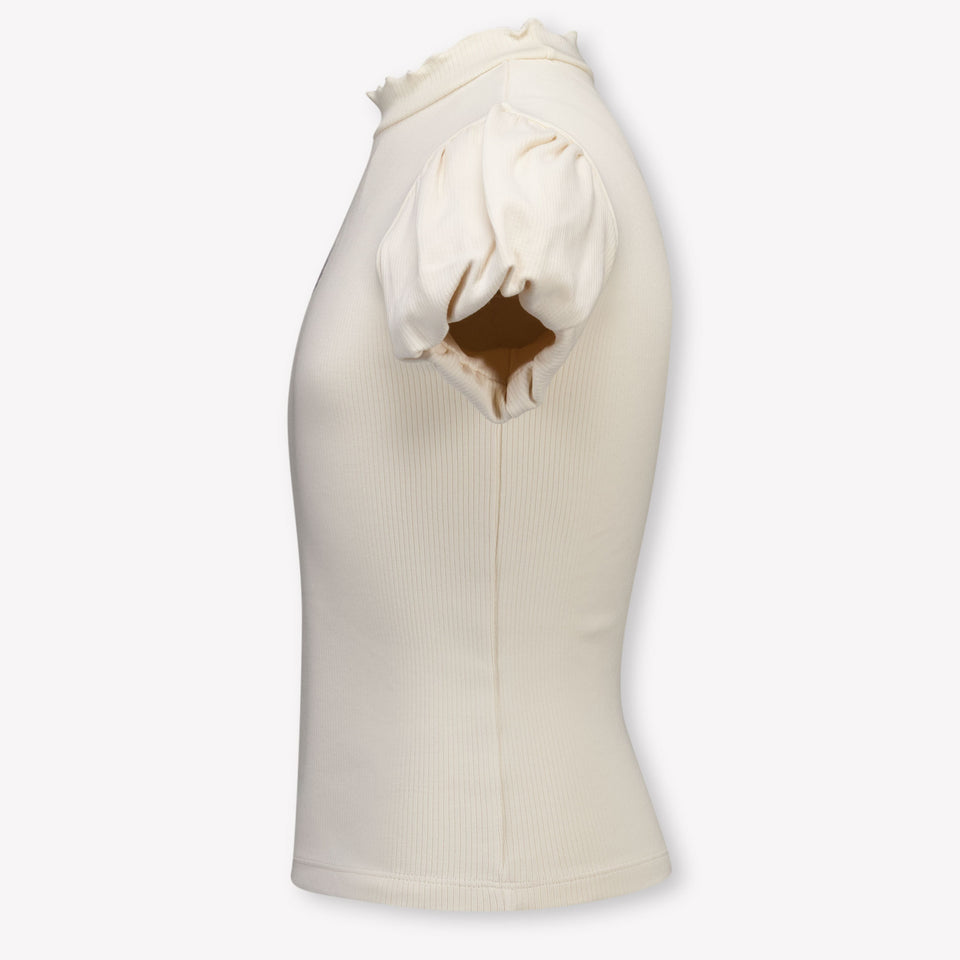 Donsje Amsterdam Nowien Kinder Mädchen T-Shirt In Grauweiß