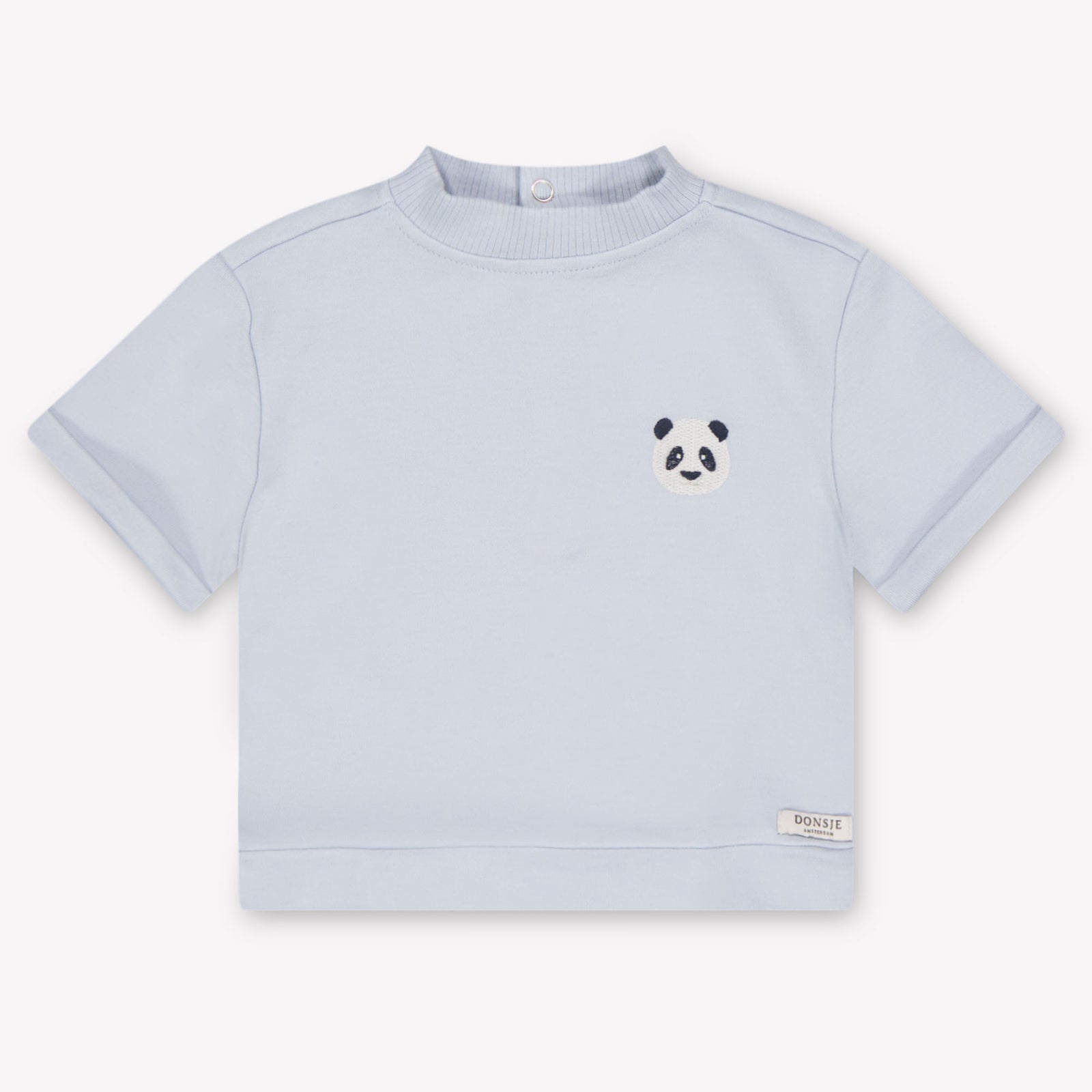 Donsje Amsterdam Jarne bébé Garçons T-shirt dans Bleu Clair