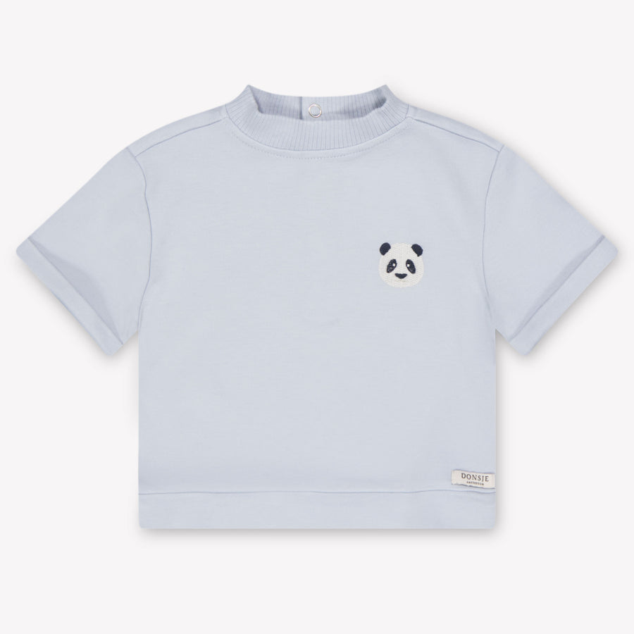 Donsje Amsterdam bebé jarne Chicos Camiseta adentro Azul Claro