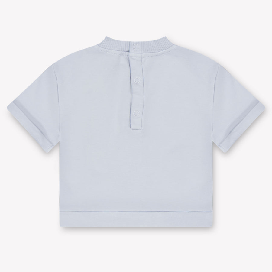 Donsje Amsterdam bebé jarne Chicos Camiseta adentro Azul Claro