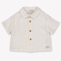Donsje Amsterdam Brammie Baby Ragazzi Camicetta dentro Off White