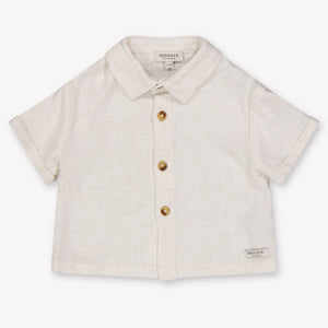 Donsje Amsterdam Brammie Baby Ragazzi Camicetta dentro Off White