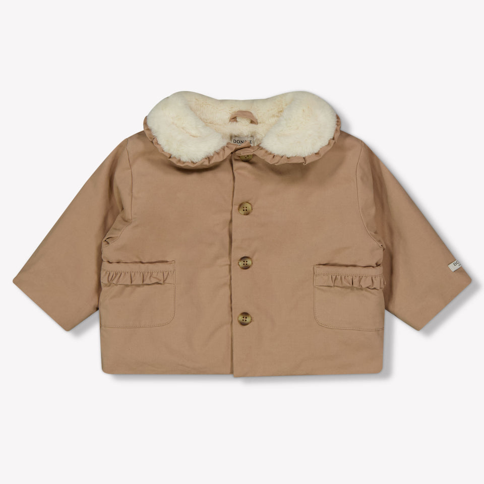 Donsje Amsterdam Baby Mädchen Jacke Altrosa