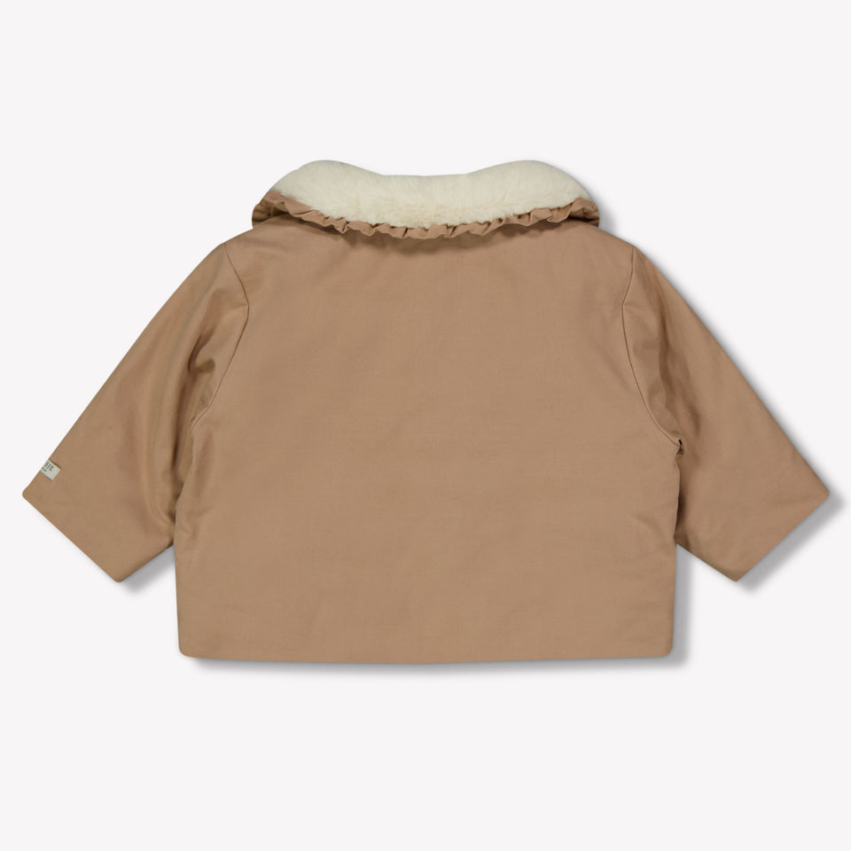 Donsje Amsterdam Baby Mädchen Jacke Altrosa