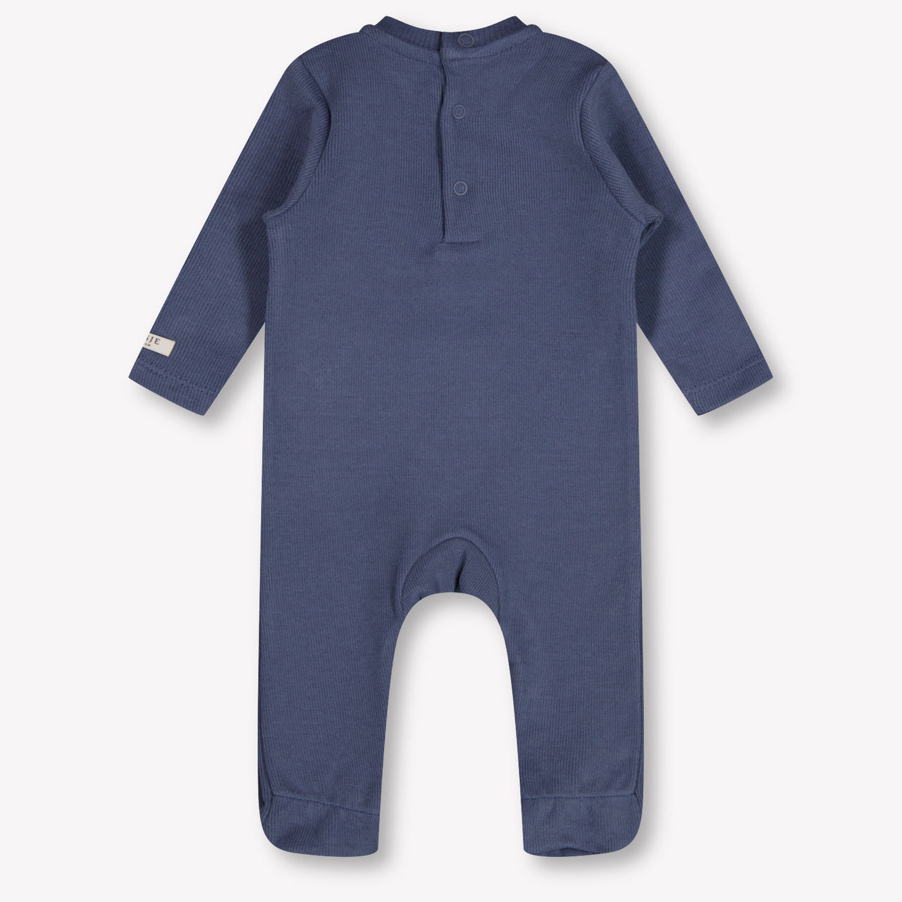 Donsje Amsterdam Phlyn Baby Jungen Strampler in Anthrazit