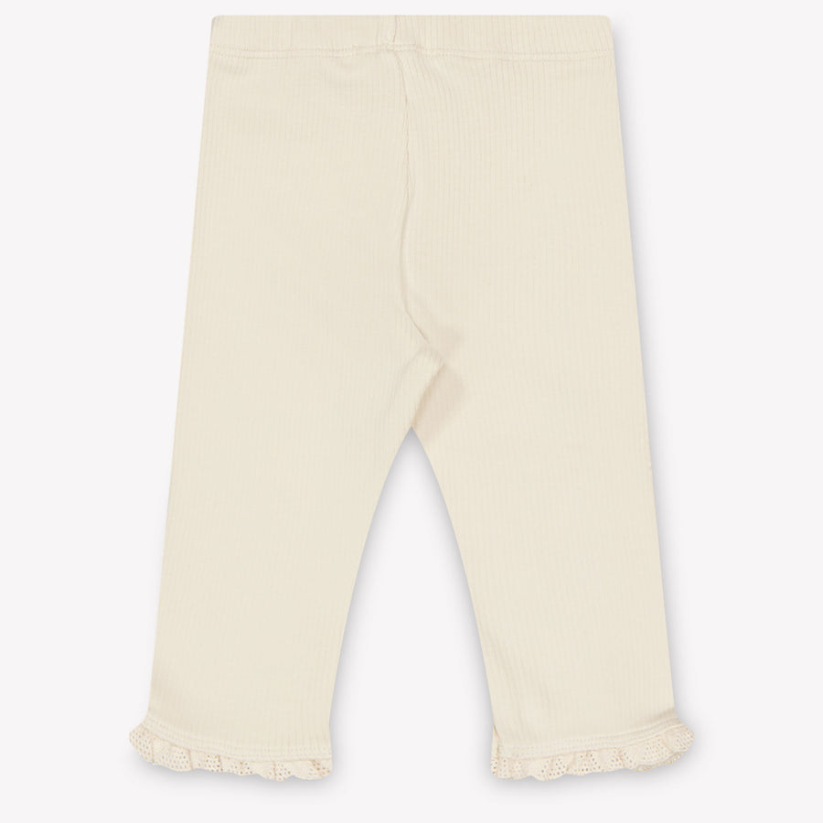 Donsje Amsterdam Affy Baby Mädchen Leggings rein Helles Beige