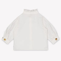 Donsje Amsterdam bebe finito Chicas Blusa En Blanco Roto