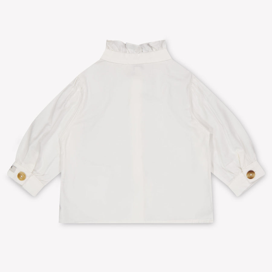 Donsje Amsterdam bebe finito Chicas Blusa En Blanco Roto