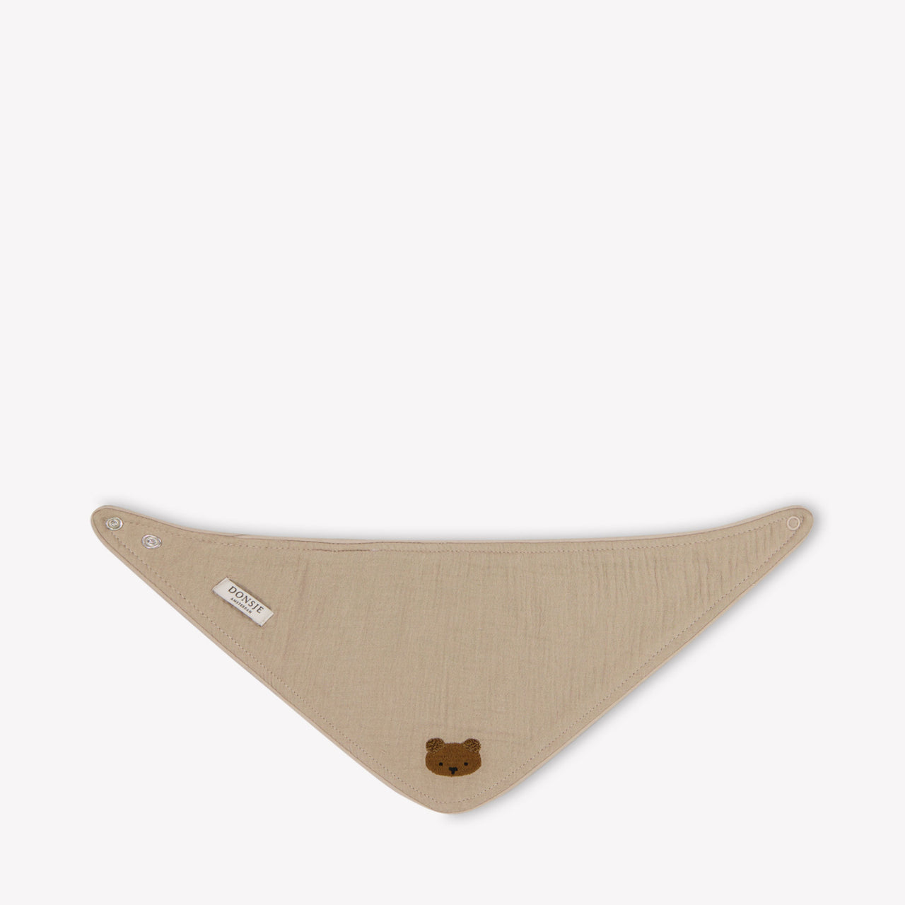 Donsje Amsterdam Bintje Baby Jongens Accessoire In Taupe
