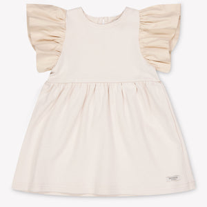 Donsje Amsterdam Beloun Bébé Filles Habillez-vous Beige Clair