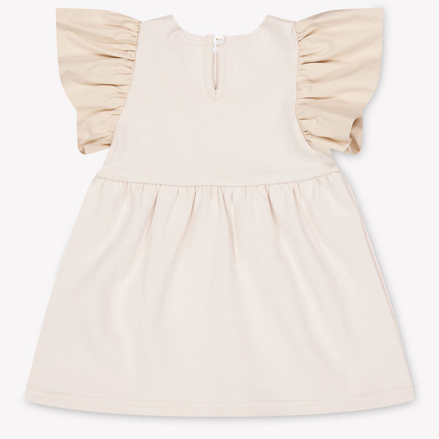 Donsje Amsterdam Beloun Bébé Filles Habillez-vous Beige Clair
