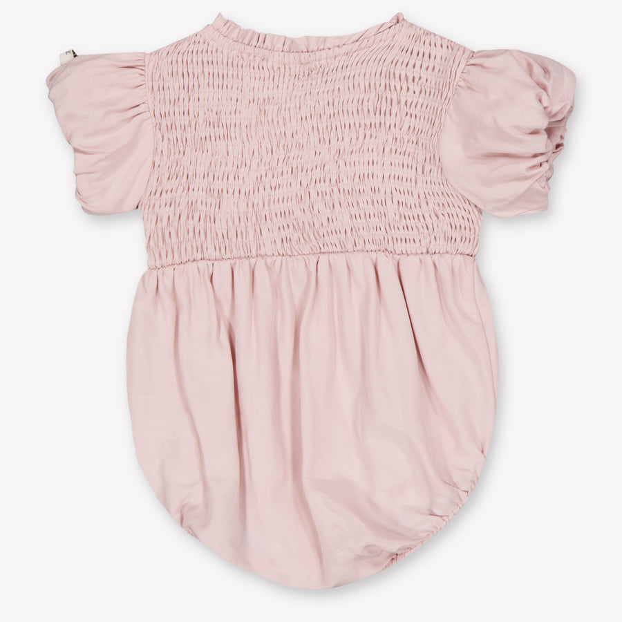 Donsje Amsterdam Eledor bebe Chicas mameluco en Rosa Antiguo