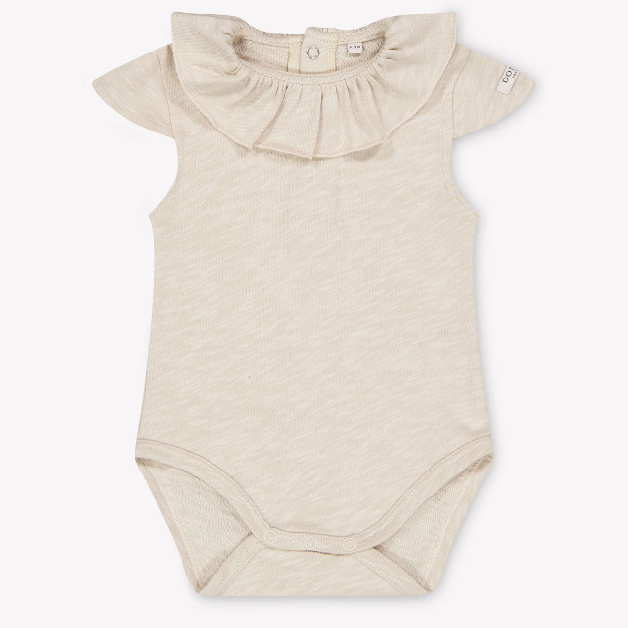 Donsje Amsterdam Litzy Baby Ragazze Pagliaccetto dentro Beige Chiaro