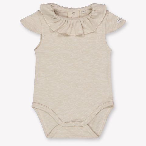 Donsje Amsterdam Bébé Litzy Filles Barboteuse Beige Clair