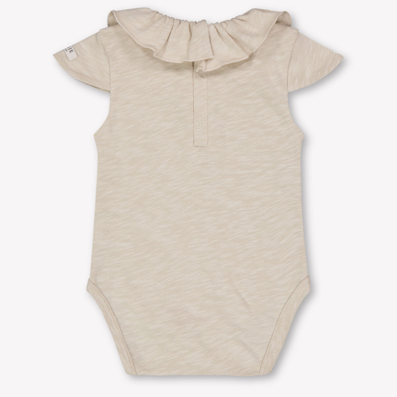 Donsje Amsterdam Litzy Baby Ragazze Pagliaccetto dentro Beige Chiaro