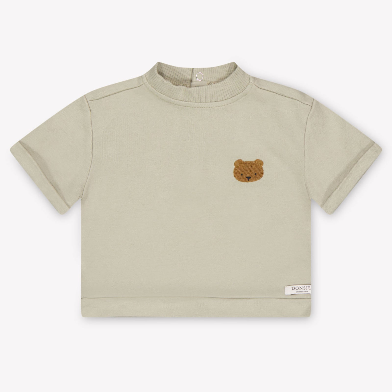 Donsje Amsterdam bebé jarne Chicos Camiseta adentro Verde Claro