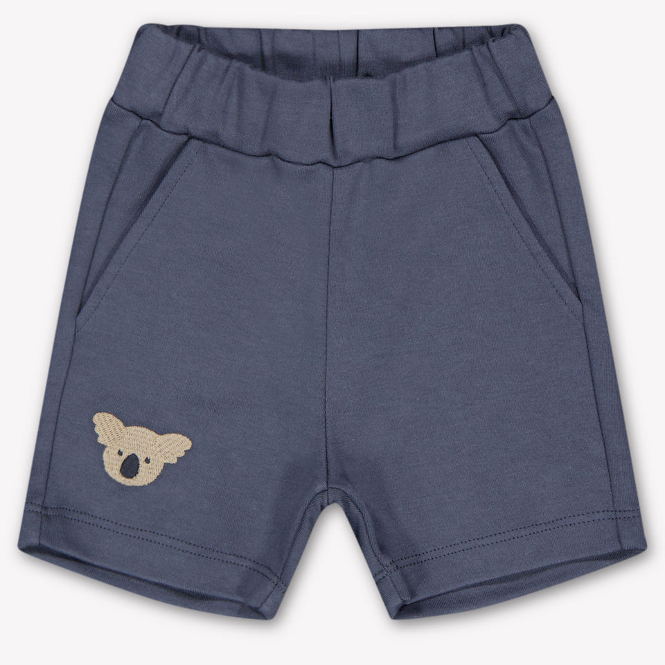 Donsje Amsterdam Ithri Baby Boys Shorts In Navy