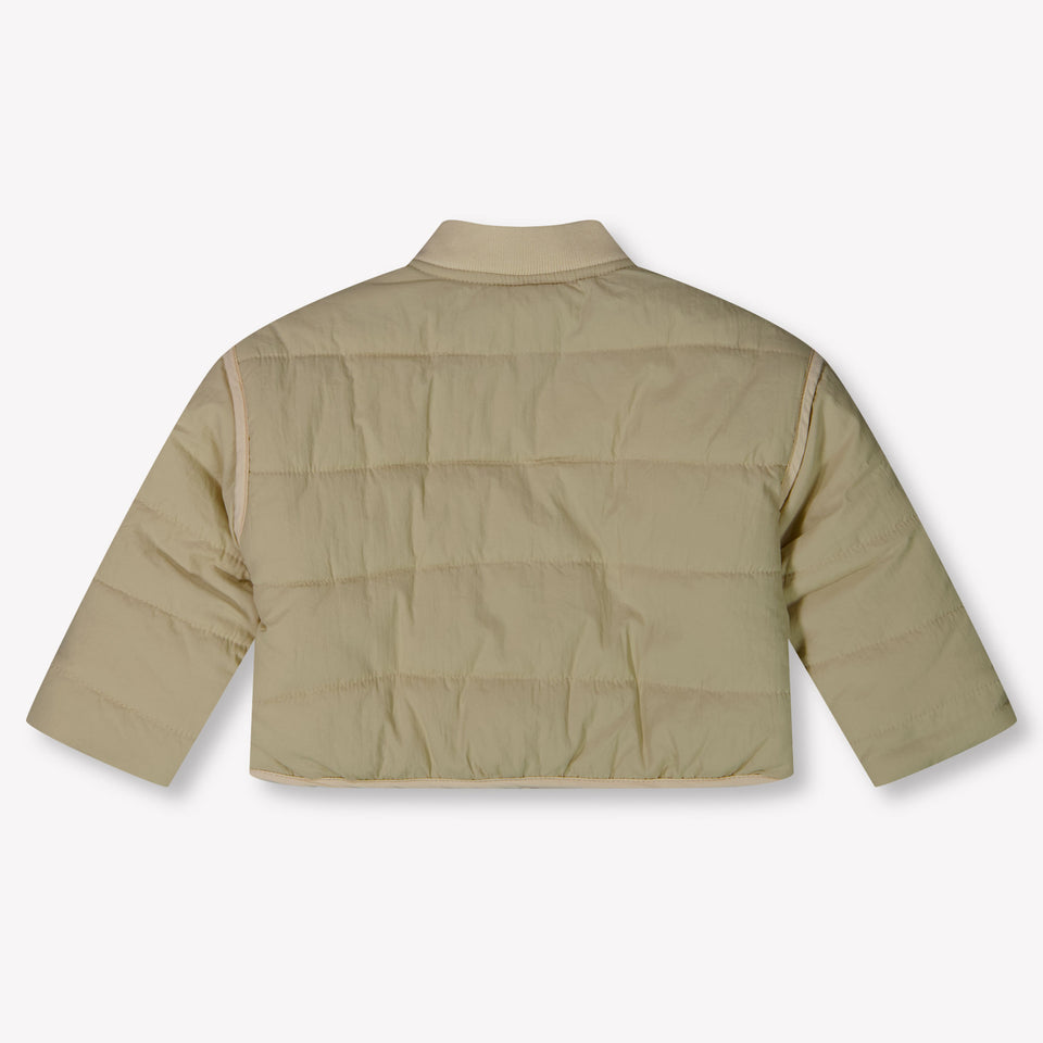 Donsje Amsterdam Flientje Baby Jungen Zwischenjacke Helles Beige