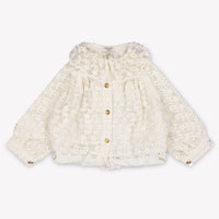 Donsje Amsterdam Mailien Baby Ragazze Camicetta dentro Off White