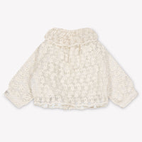 Donsje Amsterdam Mailien Baby Ragazze Camicetta dentro Off White