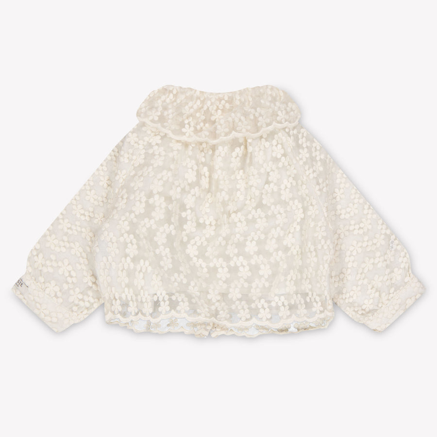 Donsje Amsterdam Mailien Baby Ragazze Camicetta dentro Off White