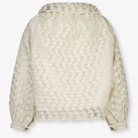 Donsje Amsterdam Mailien Kinder Ragazze Camicetta dentro Off White