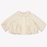 Donsje Amsterdam Sandera Bébé Filles Veste d'été Beige Clair
