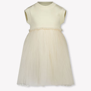 Donsje Amsterdam Xewa Kinder Ragazze Vestirsi Off White