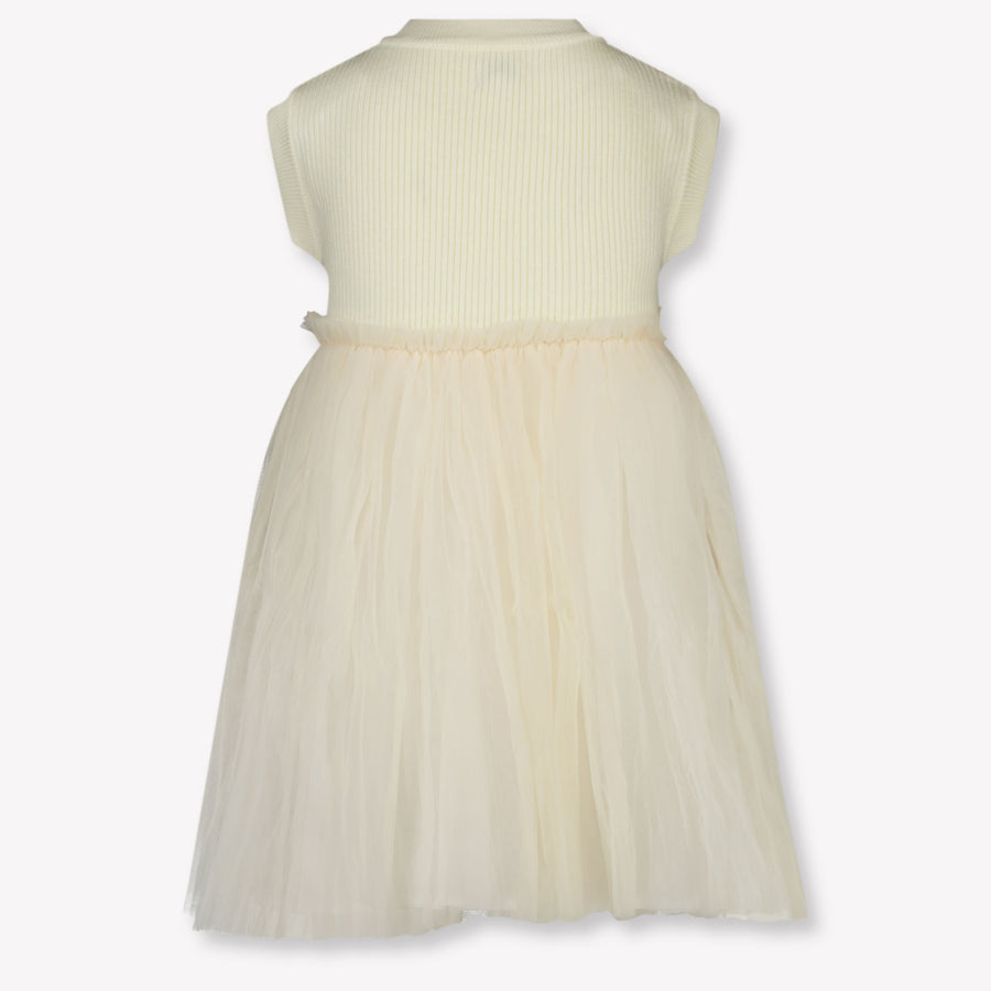 Donsje Amsterdam Xewa Kinder Ragazze Vestirsi Off White